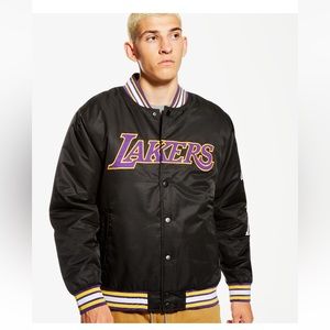 aeropostale mens los angeles lakers bomber jacket